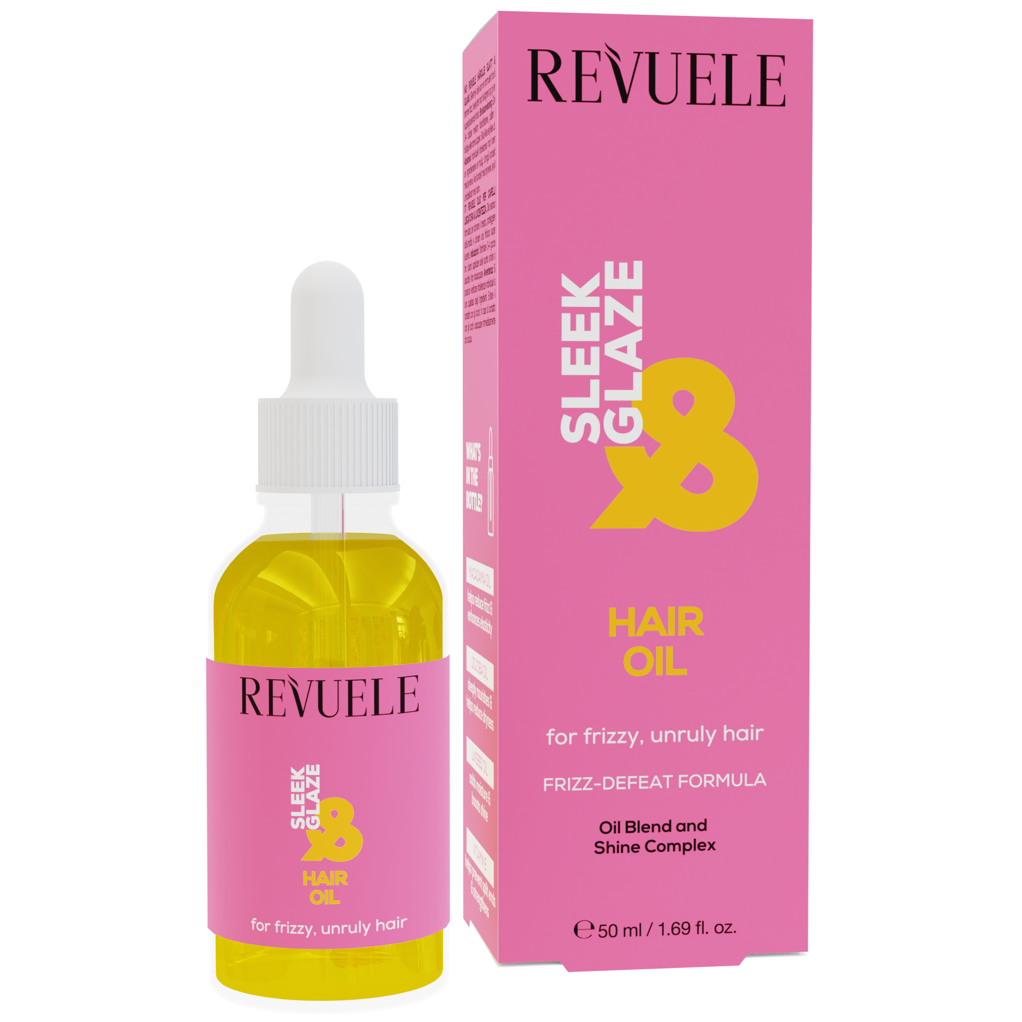 SLEEK & GLAZE Hair Oil — packshot