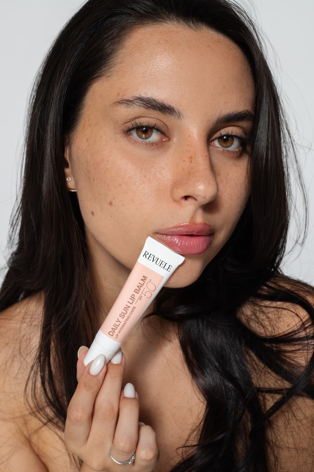 DAILY SUN Daily Sun Lip Balm 50+ — packshot in use