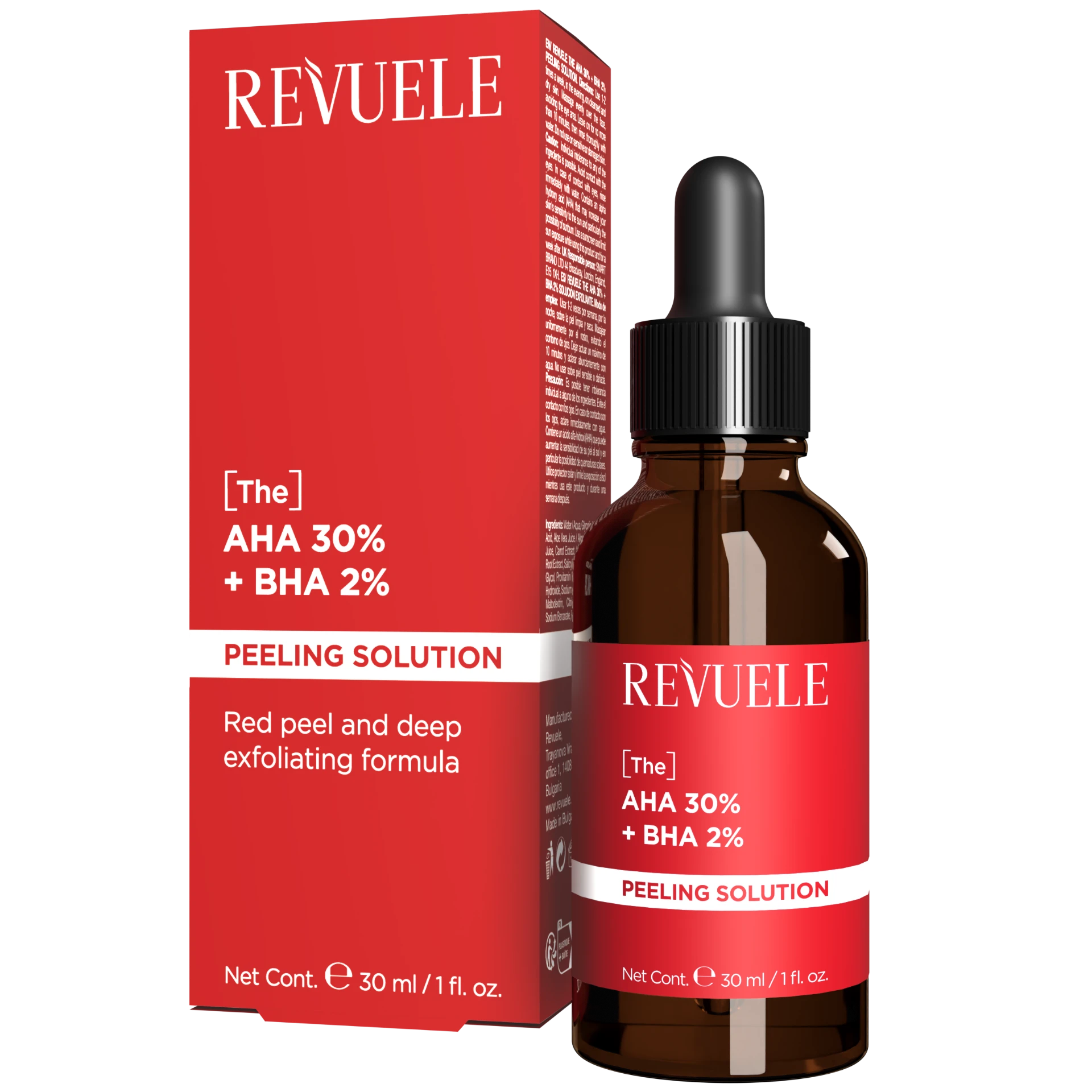 [THE] SERUMS The AHA 30% + BHA 2% Peeling Solution — packshot