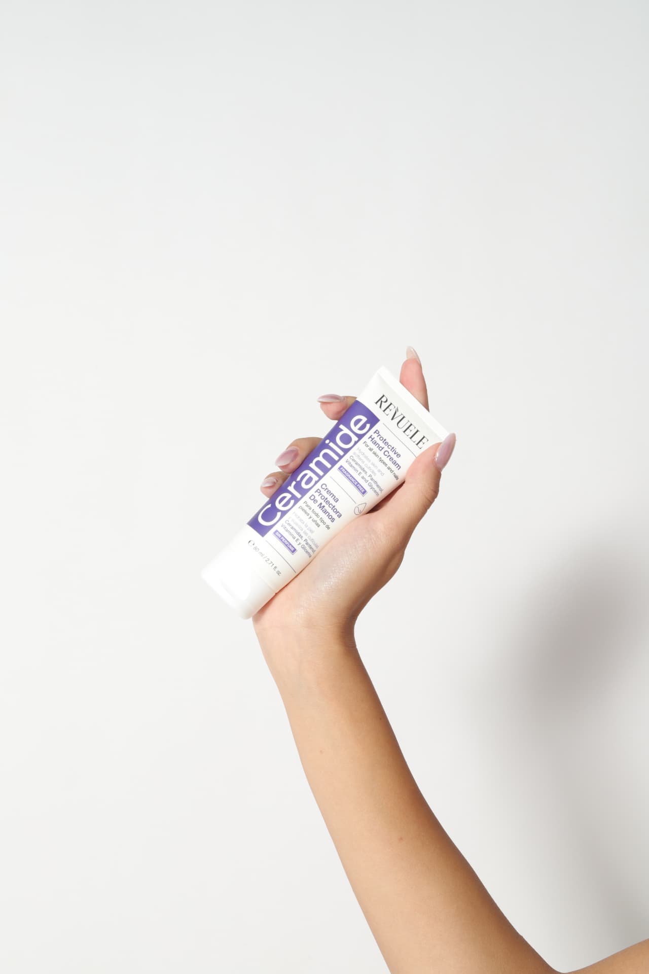 HAND CREAMS Ceramide Protective Hand Cream — packshot in use