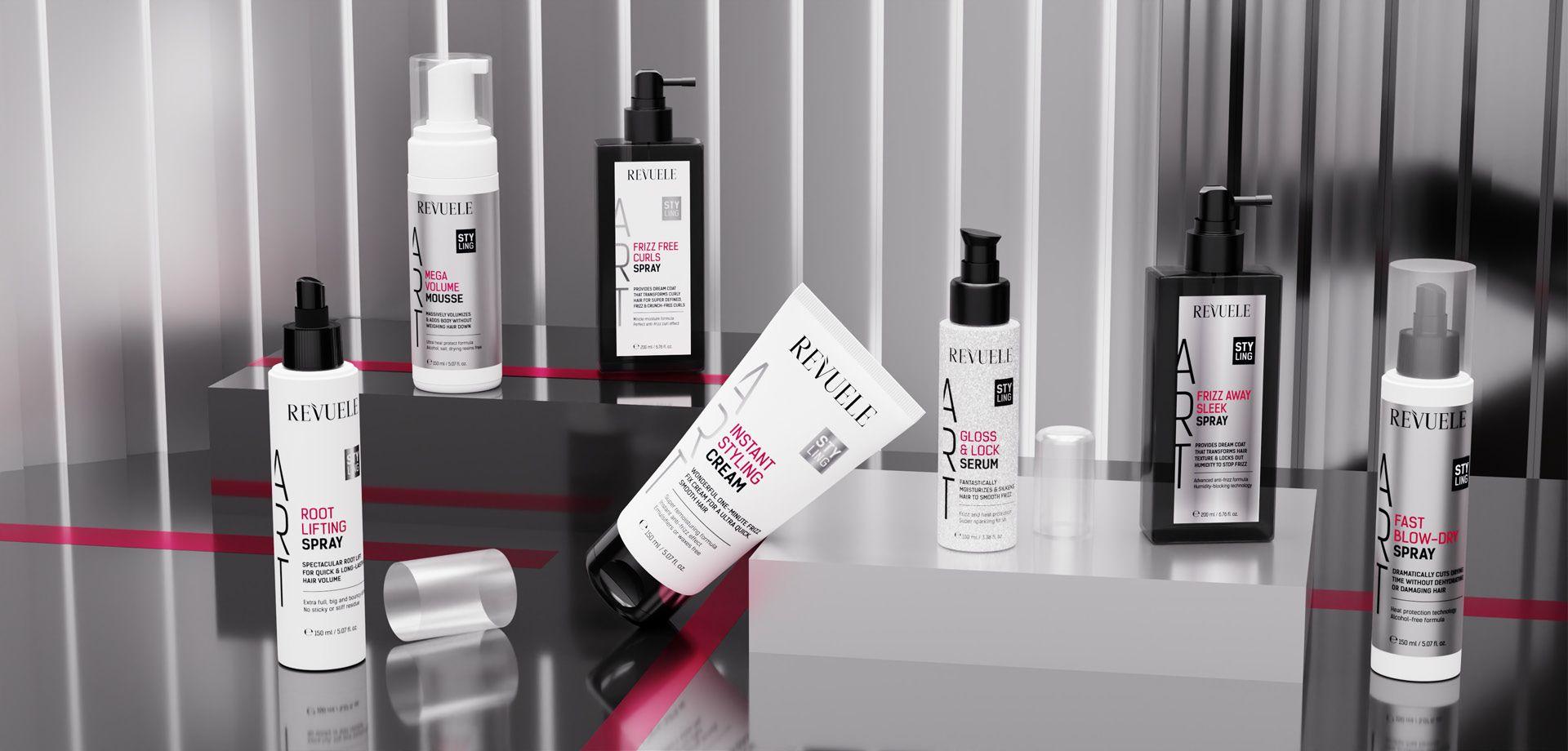 REVUELE ART Styling hair line