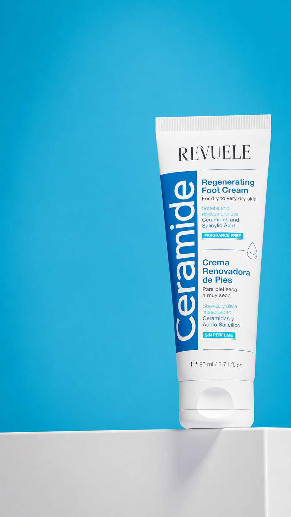 FOOT CREAMS Regenerating Foot Cream — packshot in use
