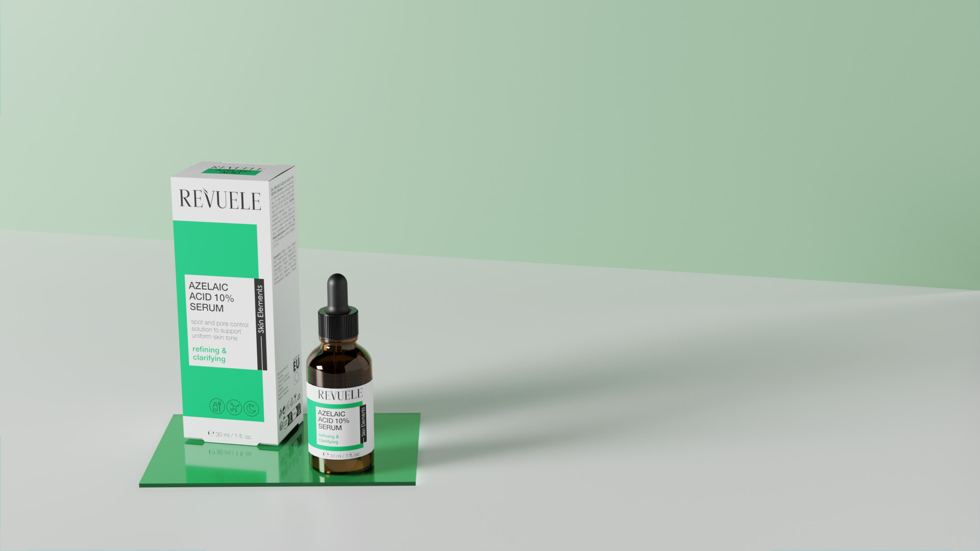 AZELAIC ACID Azelaic Acid 10% Serum — packshot in use