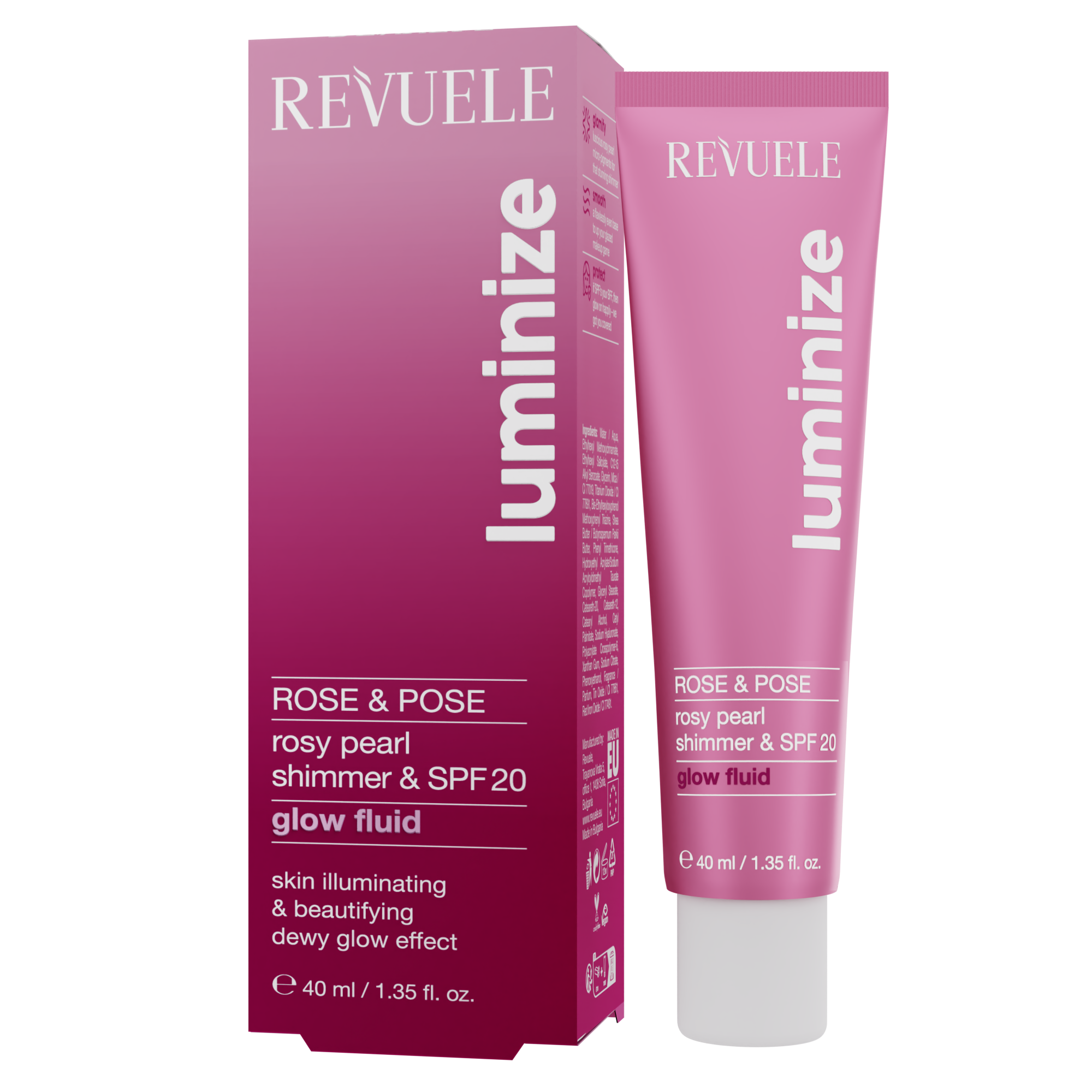 GLOW FLUIDS Rose & Pose — packshot