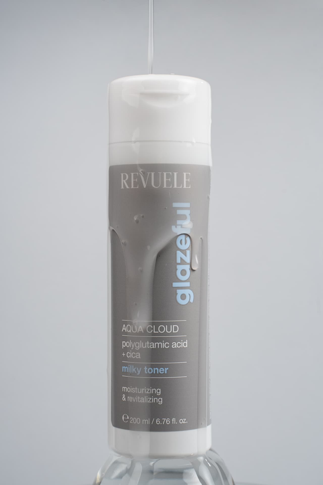 MILKY TONERS GLAZEFUL Aqua Cloud Milky Toner — packshot in use