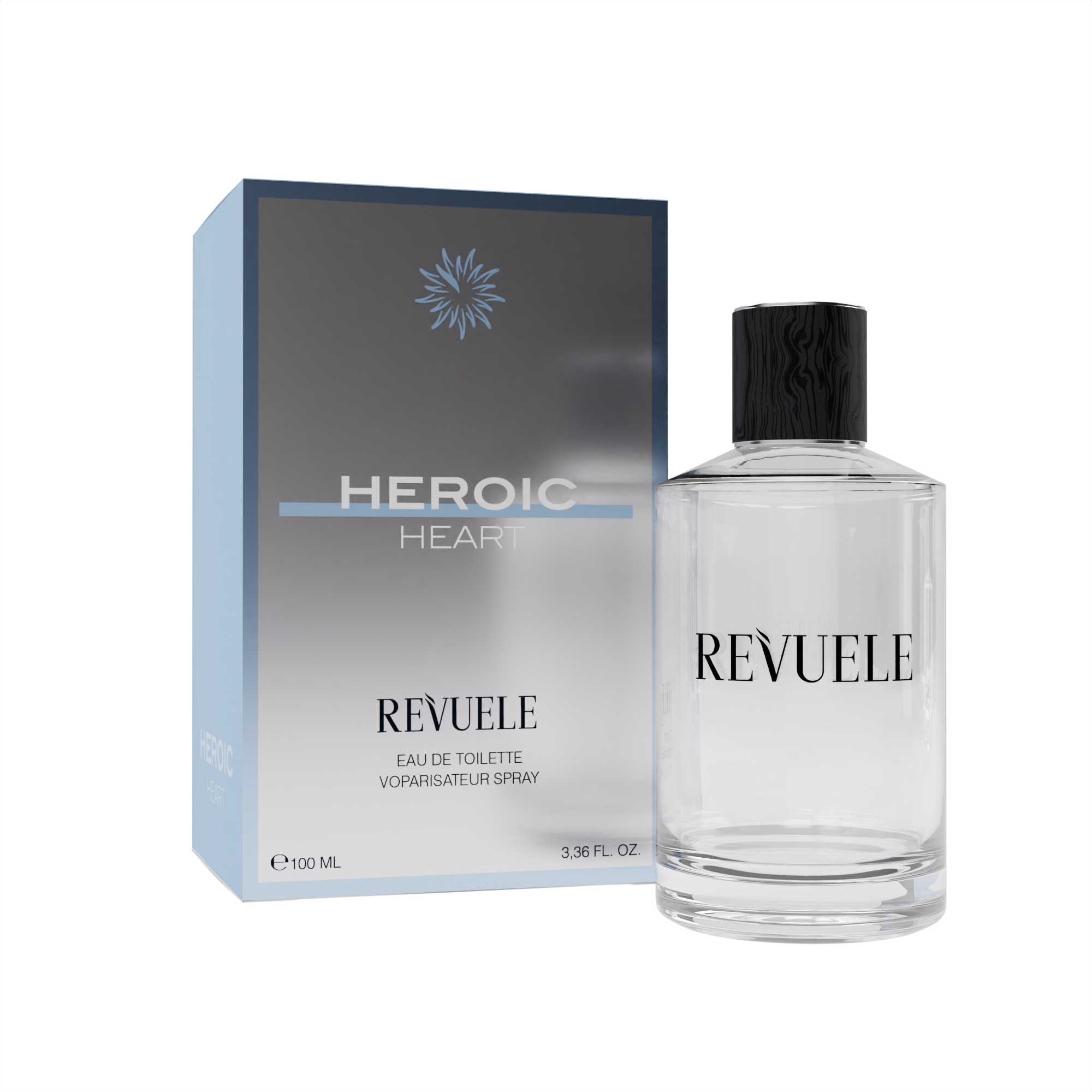 EAU DE TOILETTE MEN REVUELE Heroic Heart Eau de Toilette — packshot