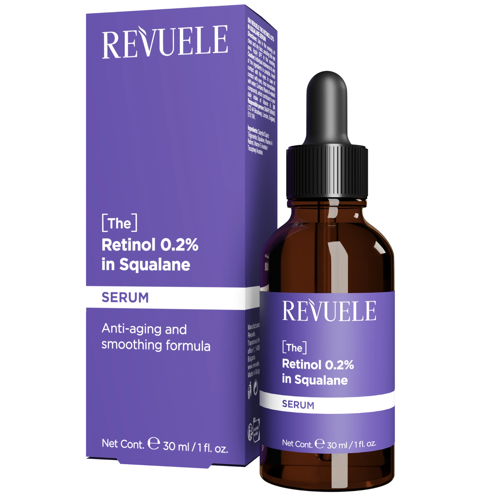 [THE] SERUMS The Retinol 0.2% in Squalane Serum — packshot