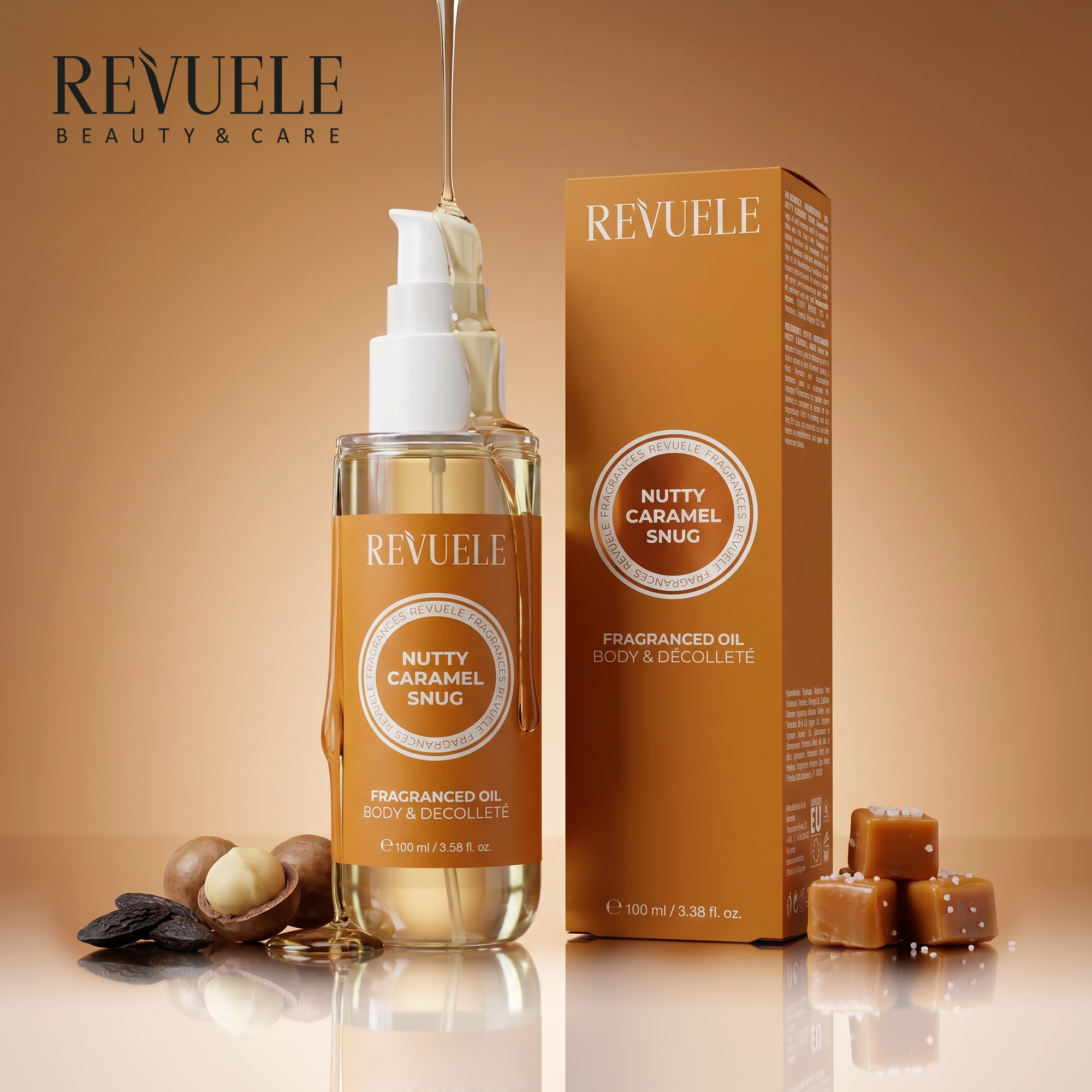 FRAGRANCED OILS Fragranced Oil Nutty Caramel Snug — packshot in use