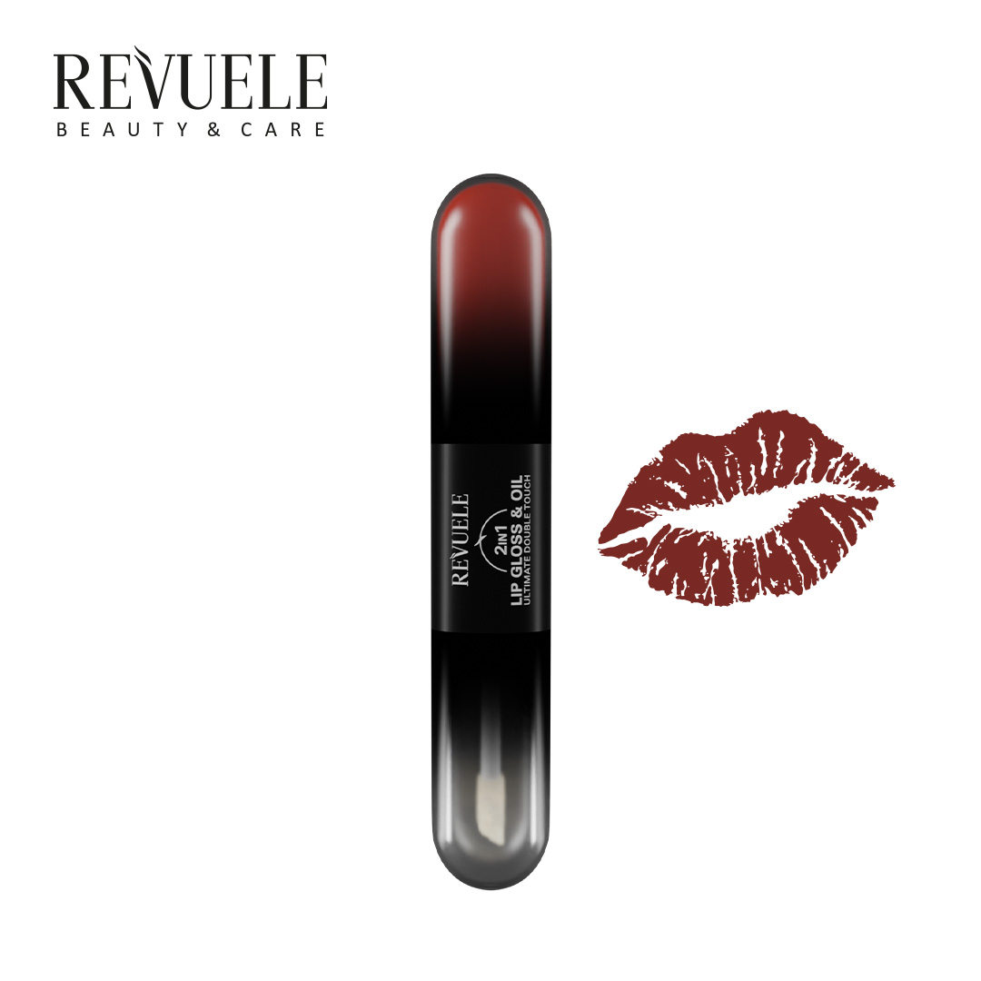 2 IN 1 LIP GLOSS & OIL Shade 01 — packshot in use