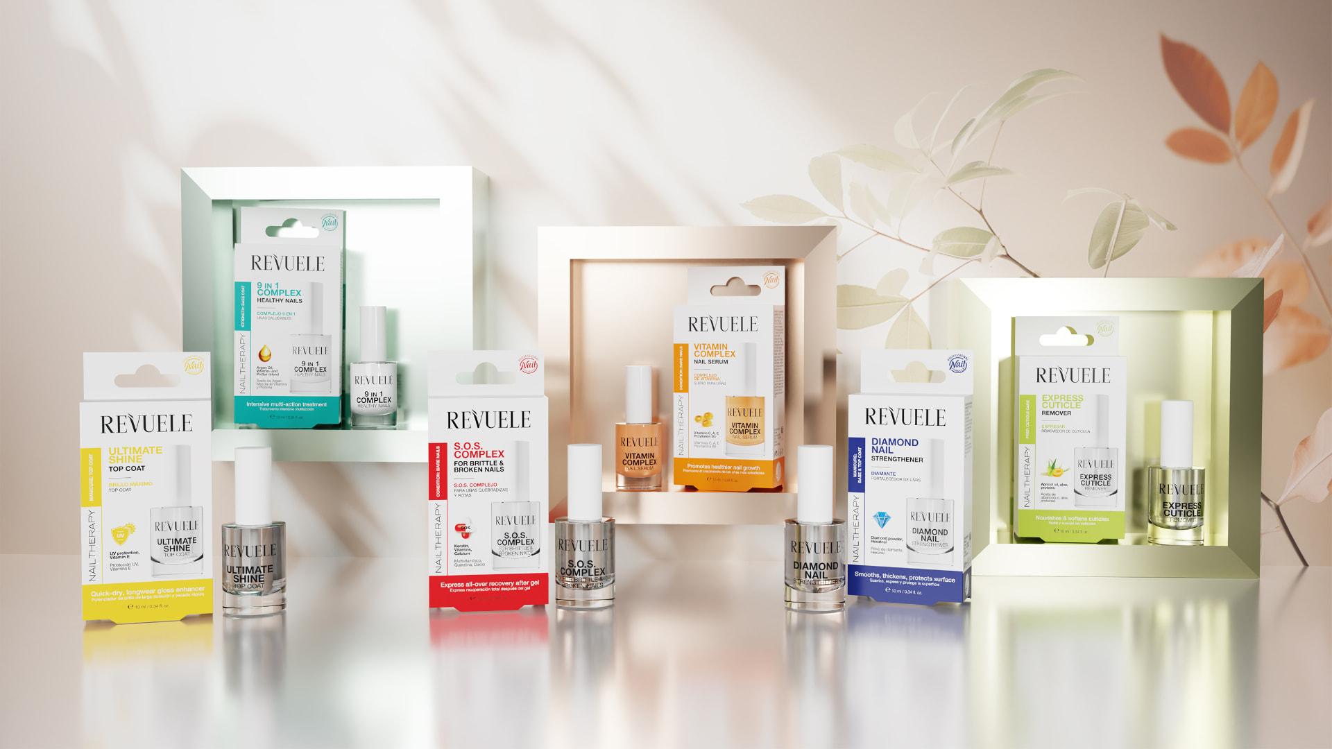 REVUELE NAIL THERAPY nail care line