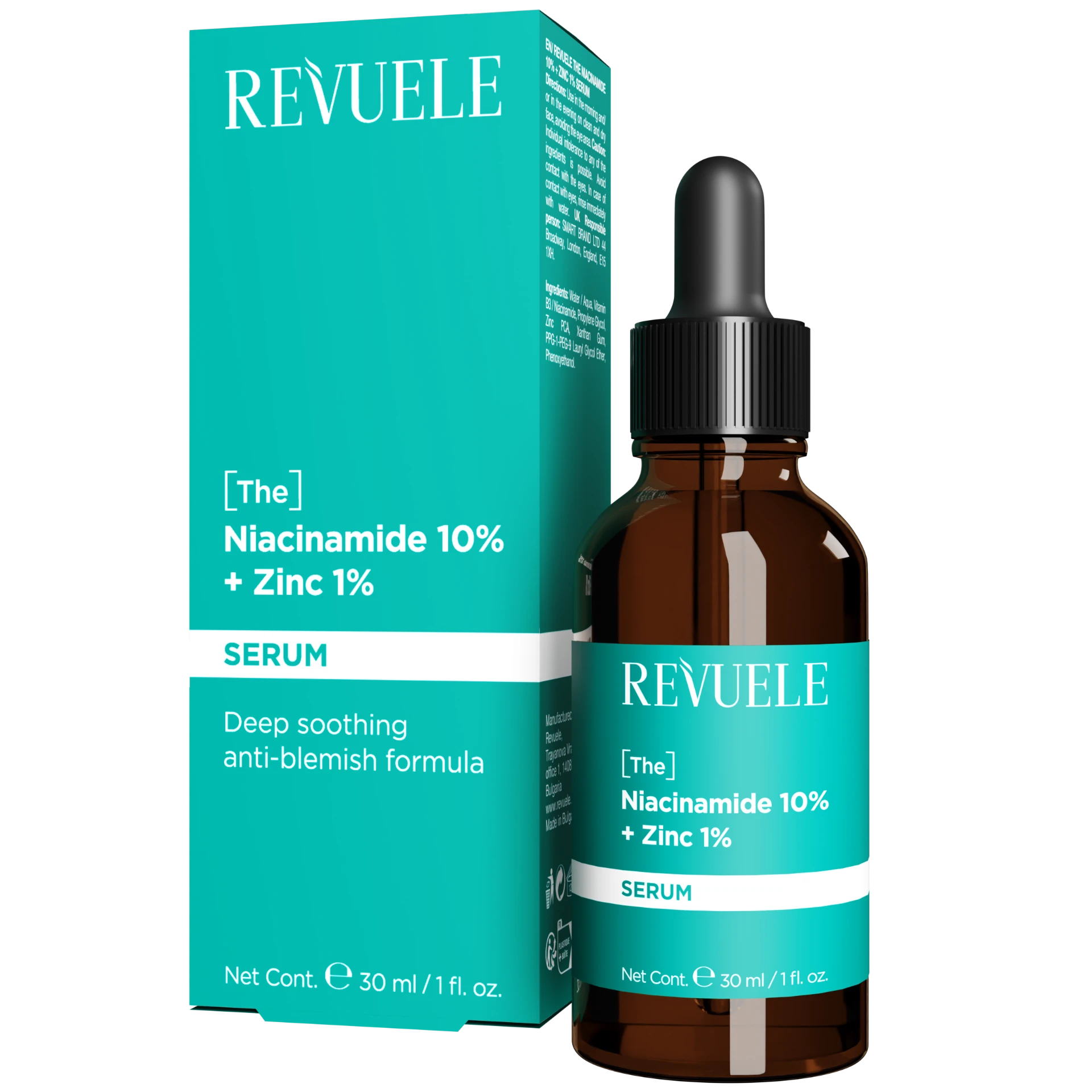 [THE] SERUMS The Niacinamide 10% + Zinc 1% Serum — packshot