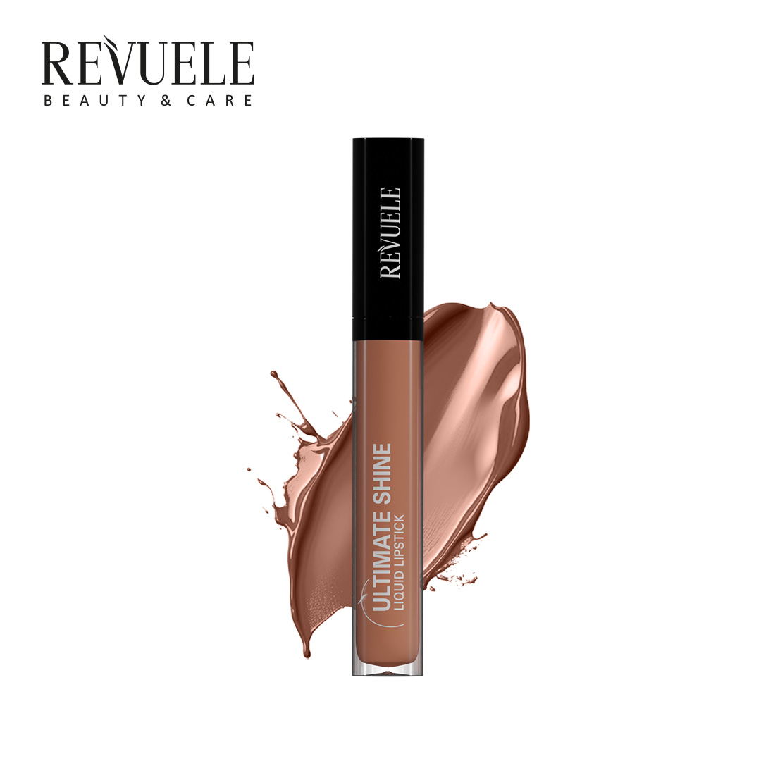 ULTIMATE SHINE LIQUID LIPSTICK Shade 03 — packshot in use