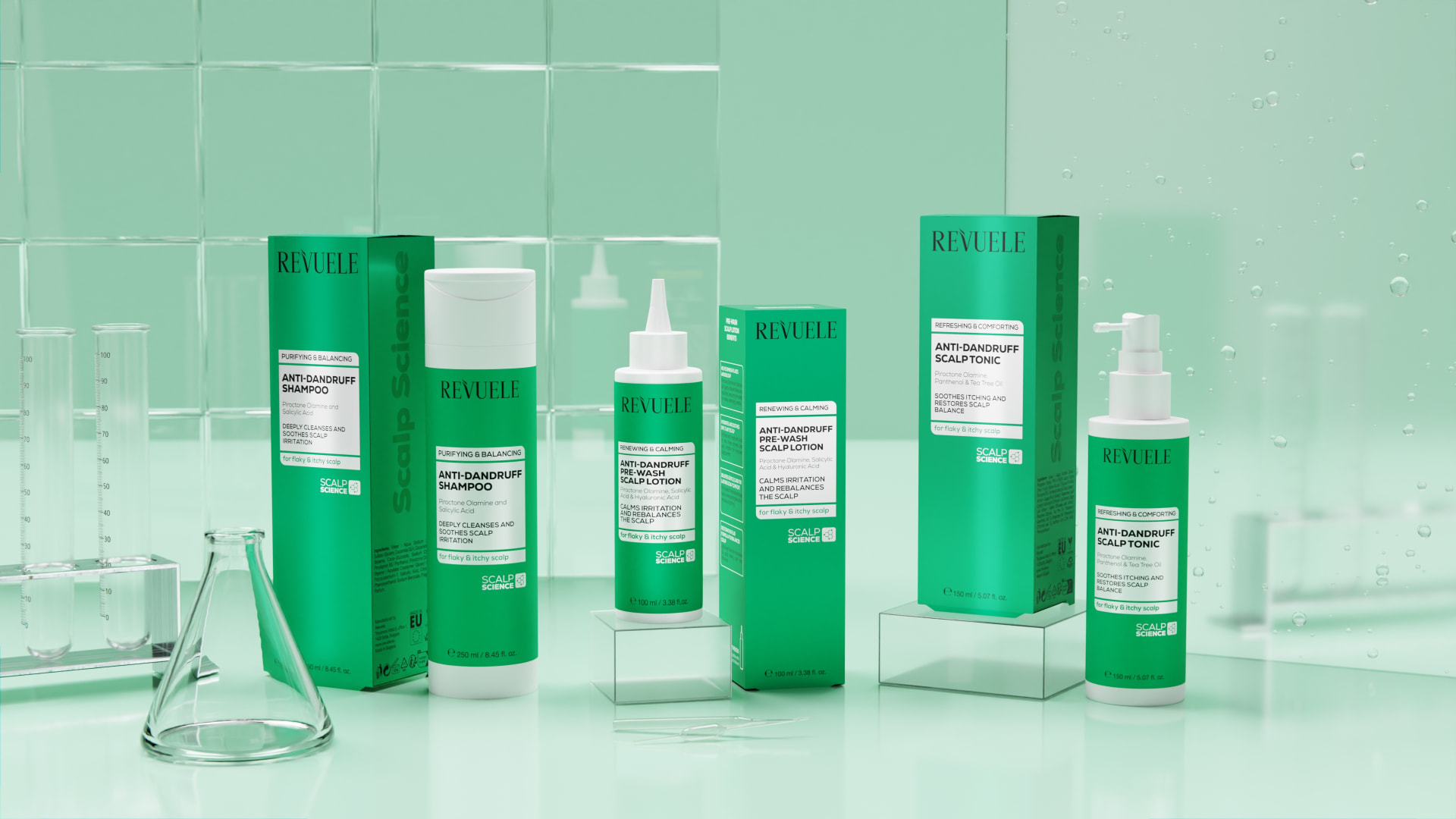 REVUELE Anti-Dandruff hair line