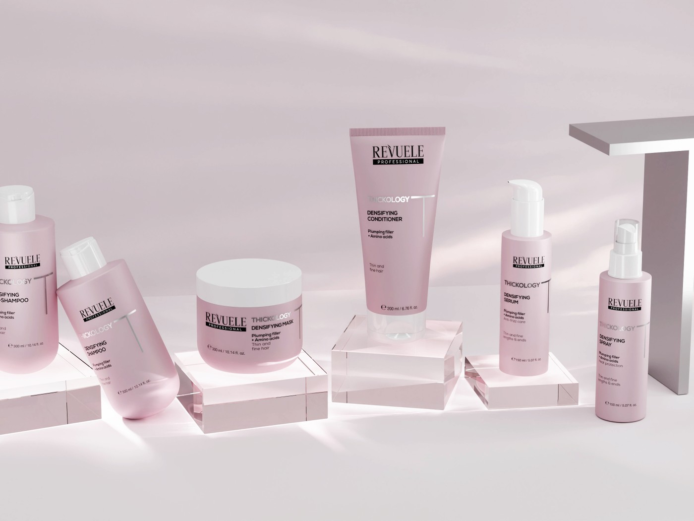 REVUELE HAIR PROFESSIONAL THICKOLOGY campaign visual