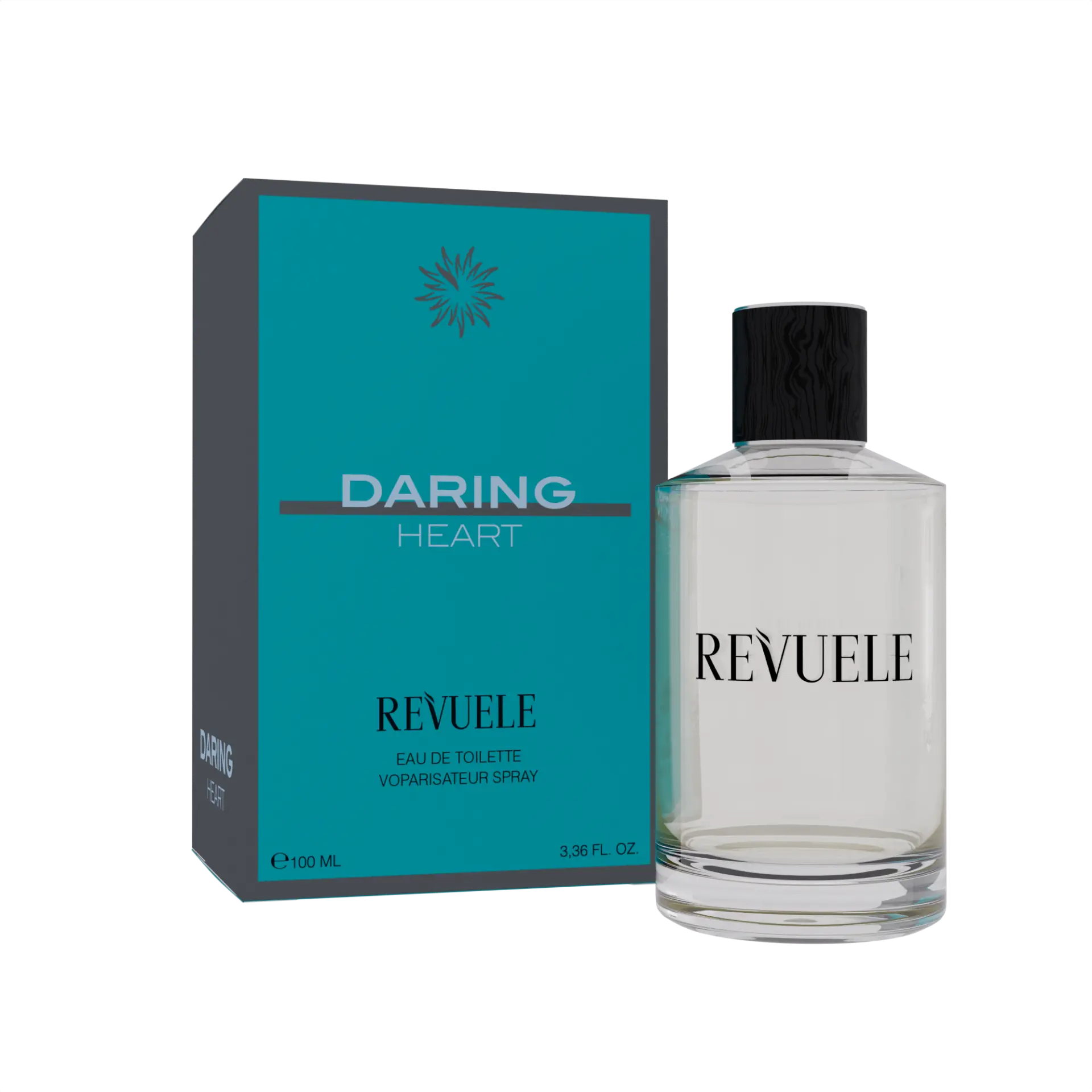 EAU DE TOILETTE MEN REVUELE Daring Heart Eau de Toilette — packshot