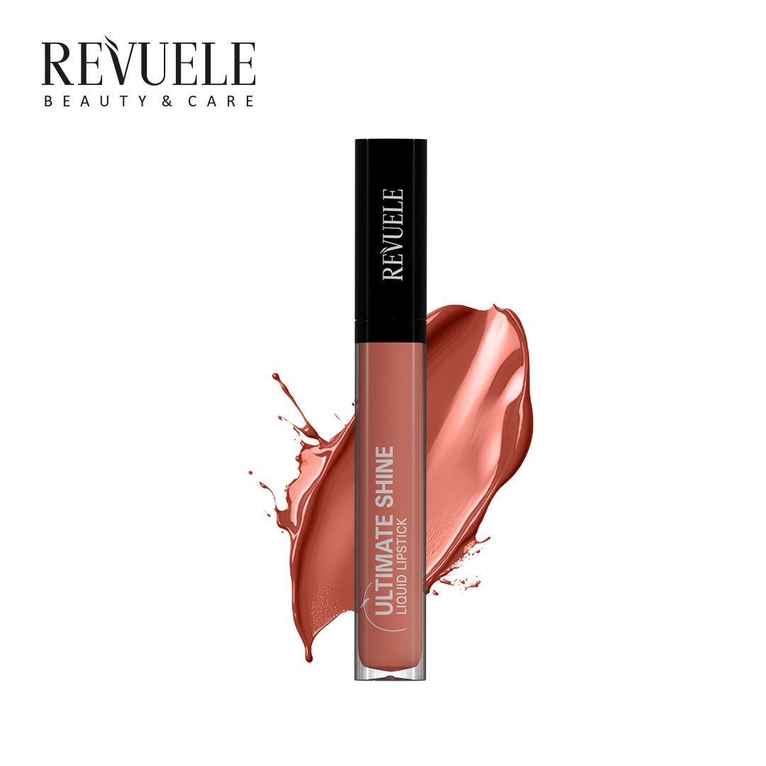 ULTIMATE SHINE LIQUID LIPSTICK Shade 09 — packshot in use