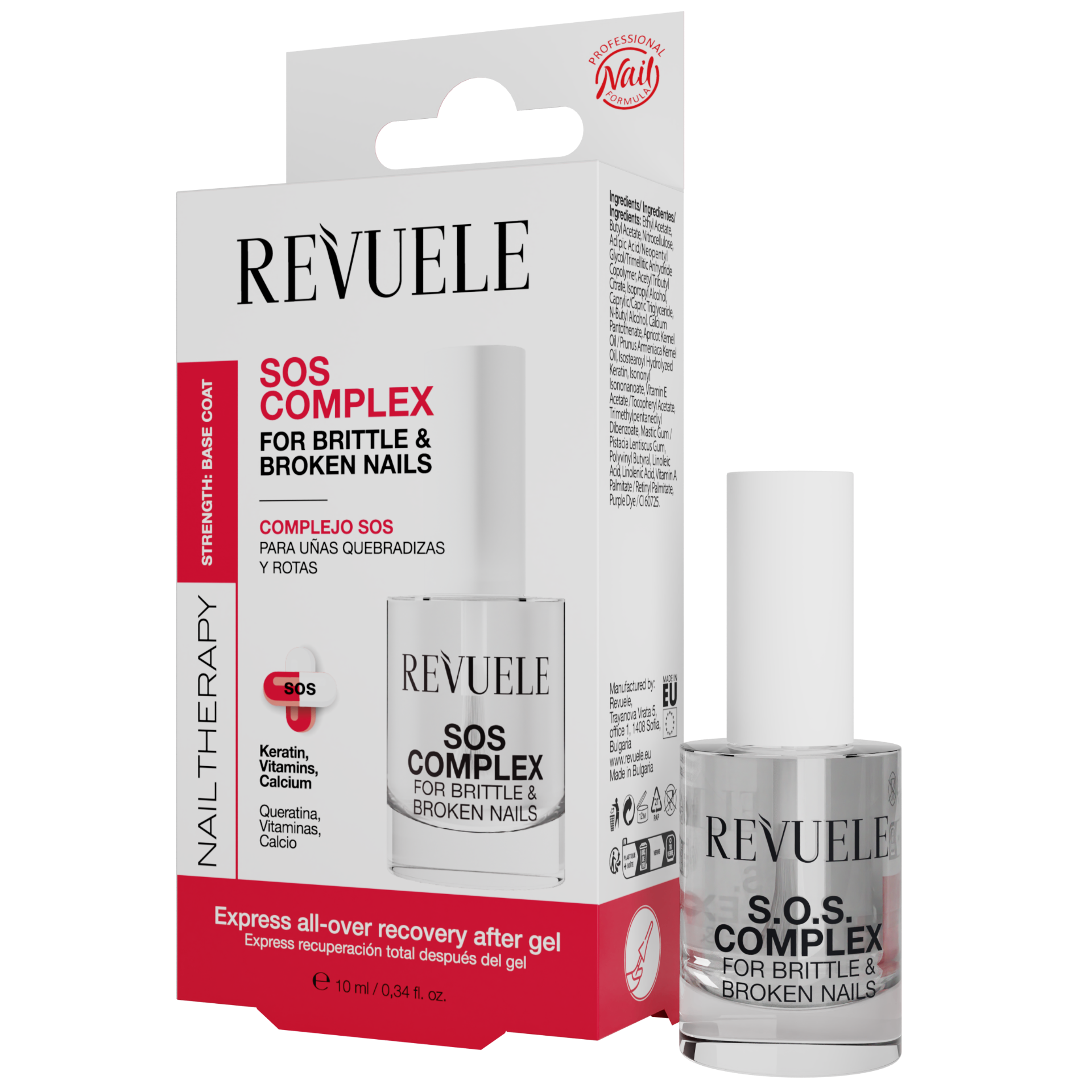 NAIL THERAPY SOS Complex for Brittle & Broken Nails — packshot