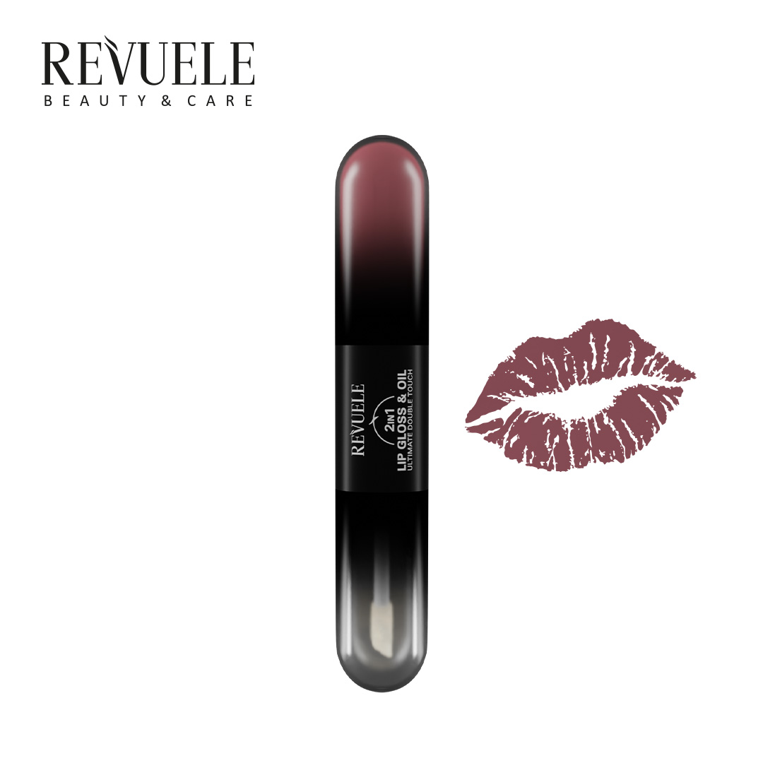 2 IN 1 LIP GLOSS & OIL Shade 09 — packshot in use