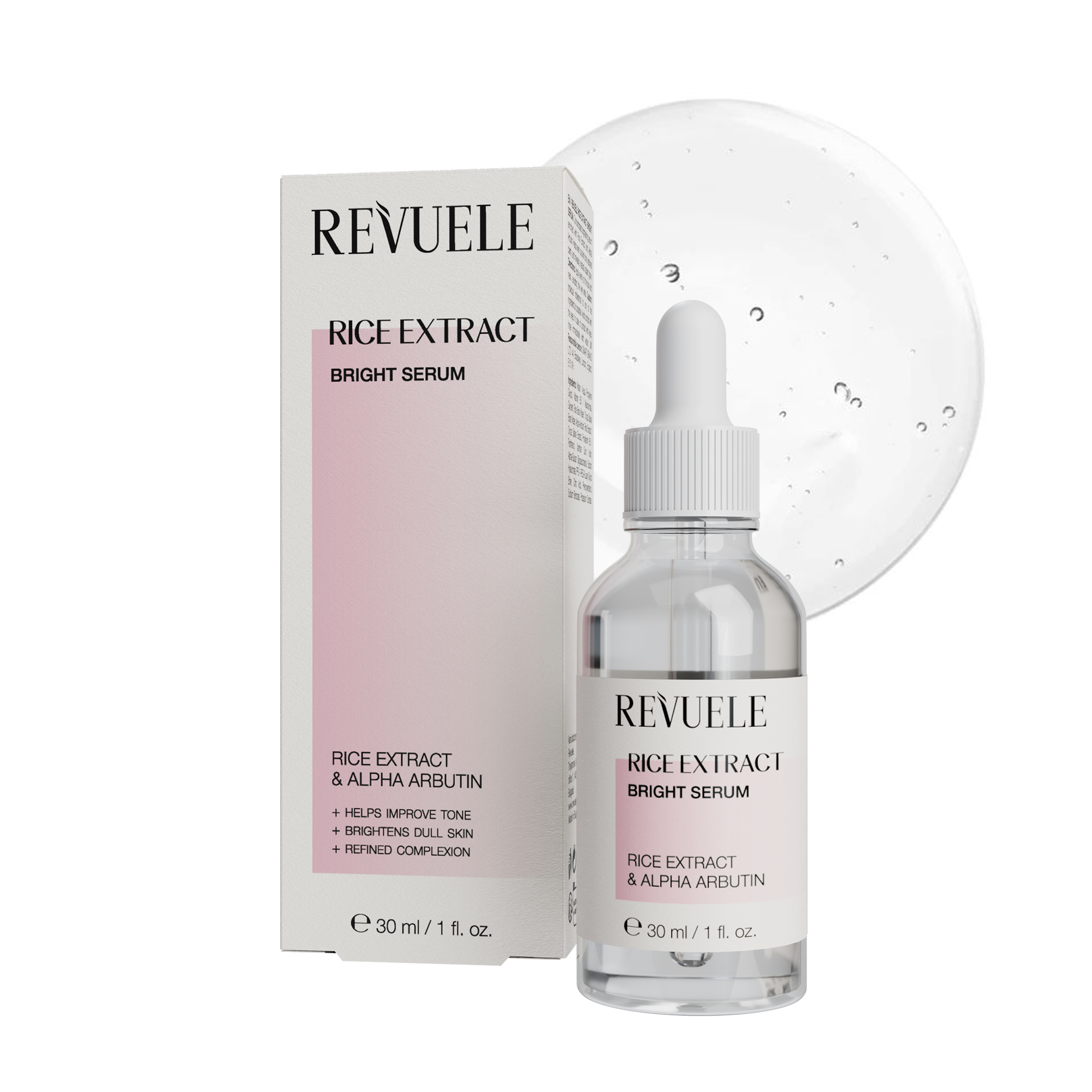 RICE EXTRACT Rice Extract Bright Serum — packshot in use