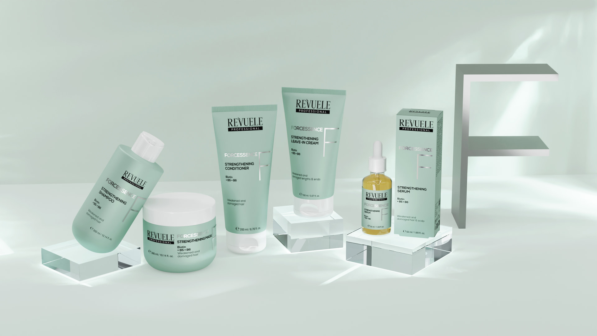 REVUELE HAIR PROFESSIONAL FORCESSENCE strengthening line