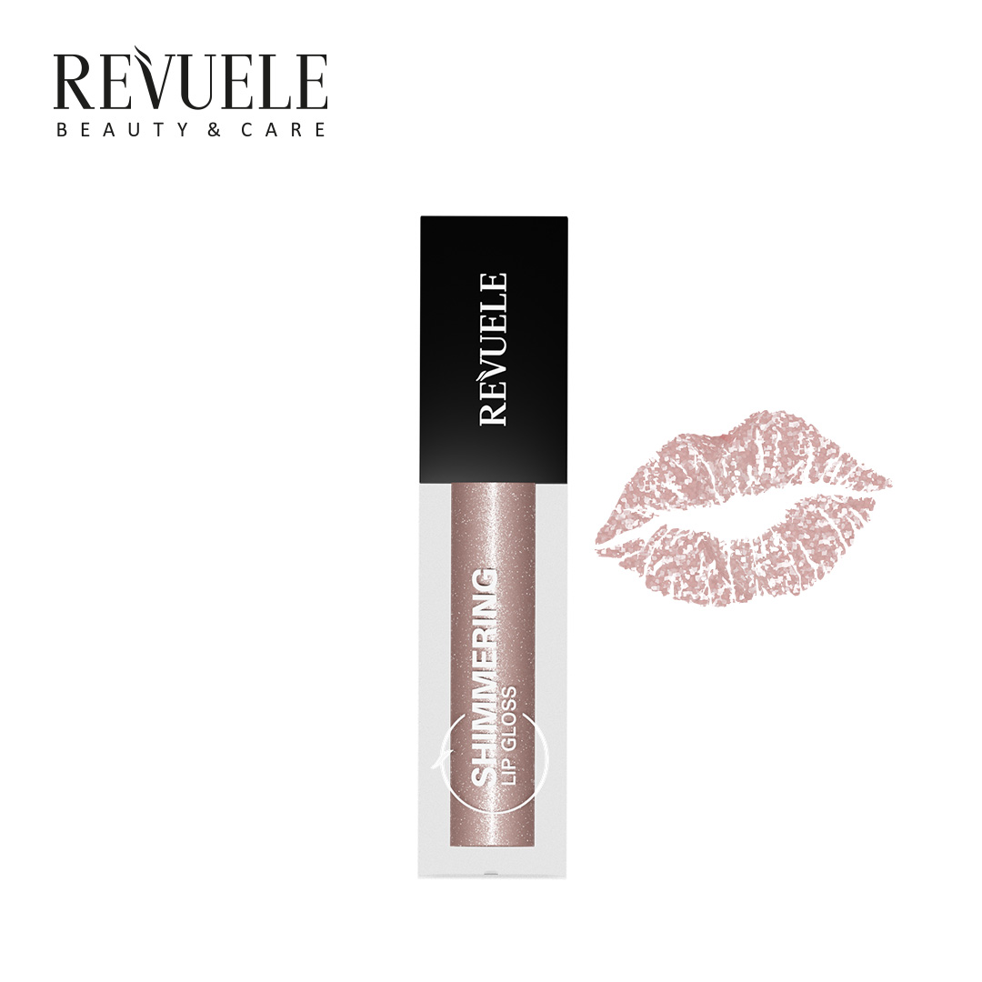 SHIMMERING LIP GLOSS Shade 18 — packshot in use