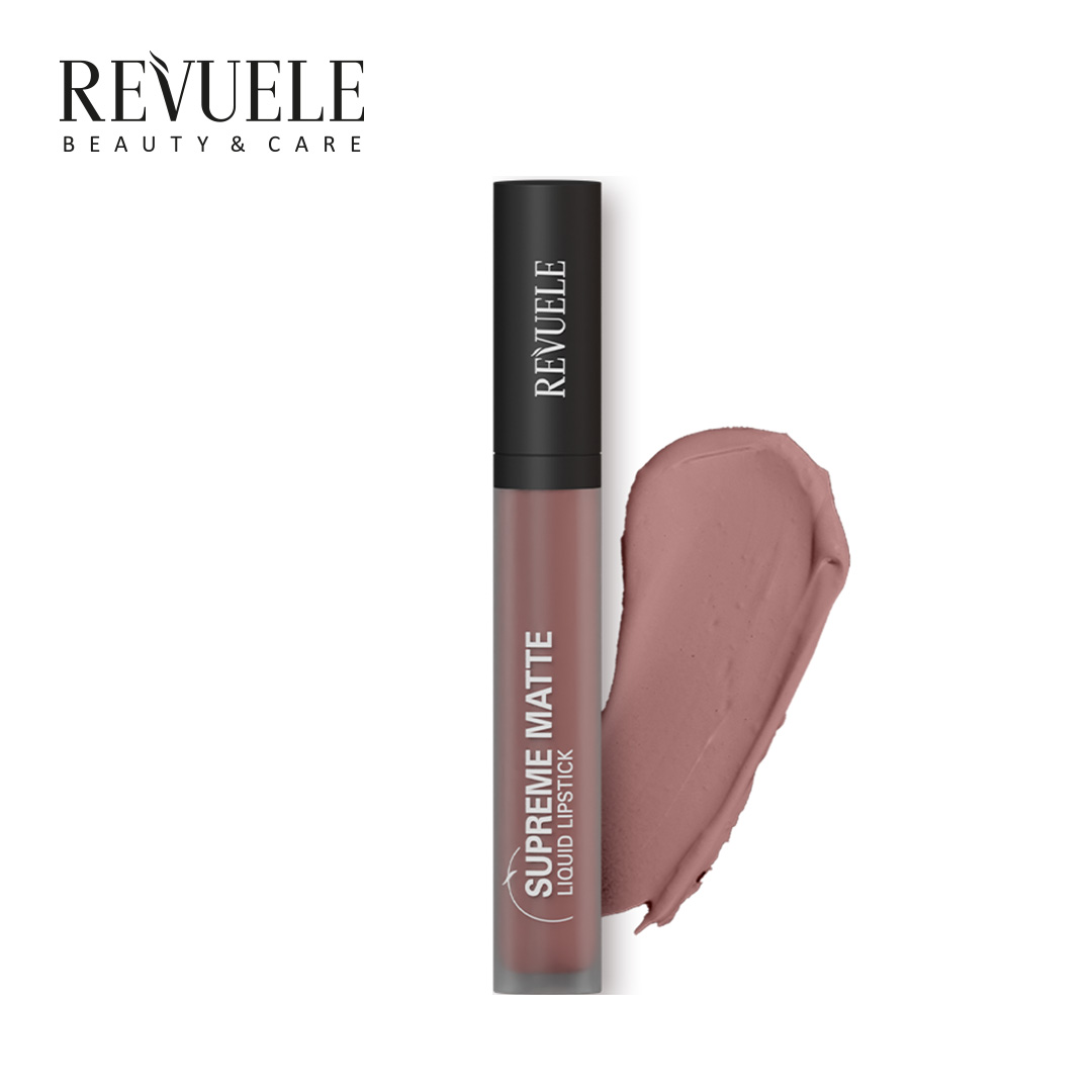 SUPREME MATTE LIQUID LIPSTICK Shade 09 — packshot in use