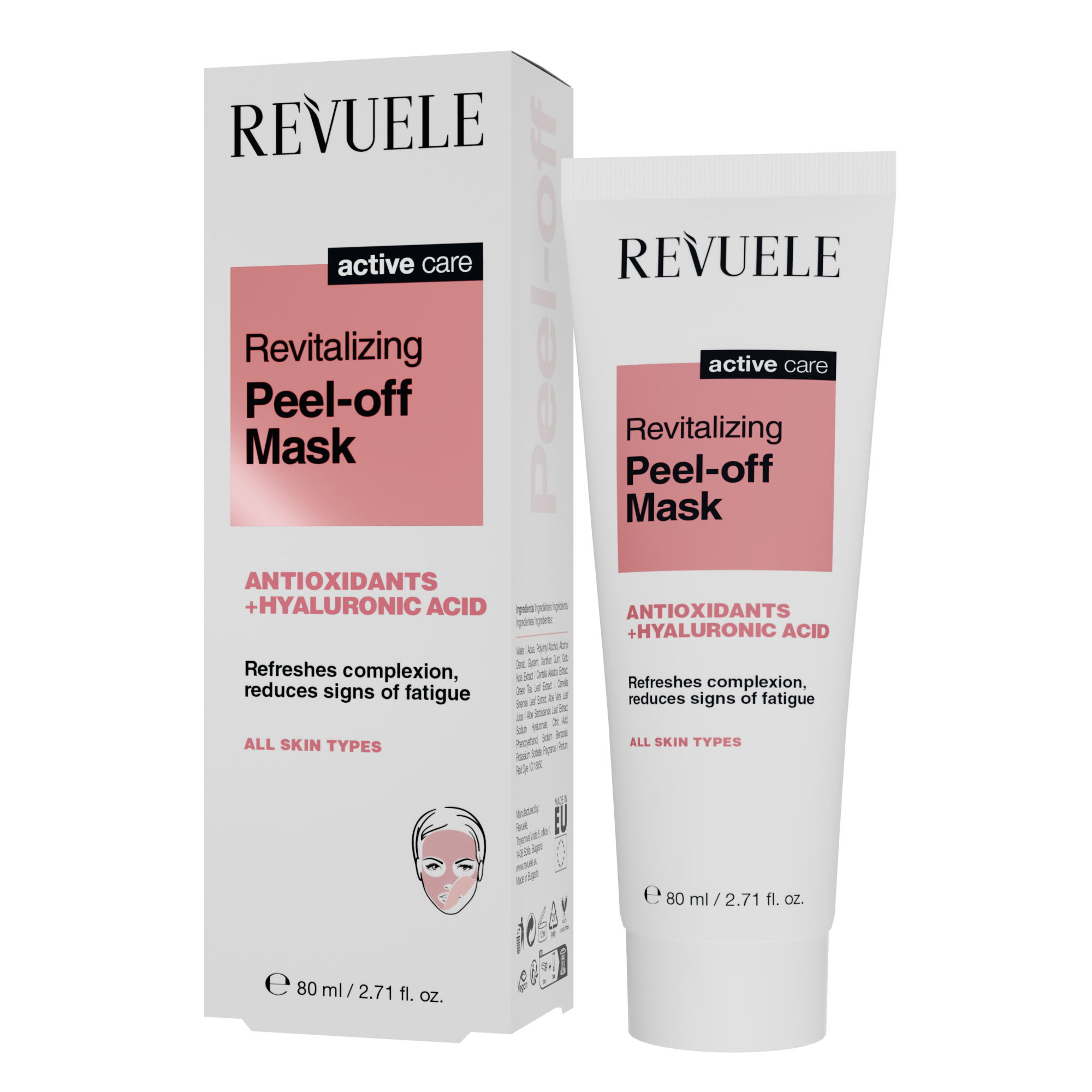 ACTIVE CARE PEEL-OFF MASKS Revitalizing — packshot