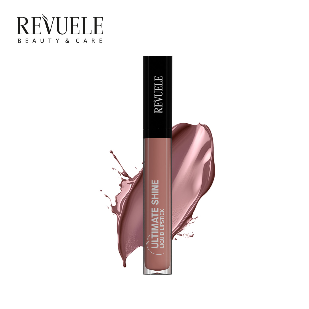 ULTIMATE SHINE LIQUID LIPSTICK Shade 02 — packshot in use