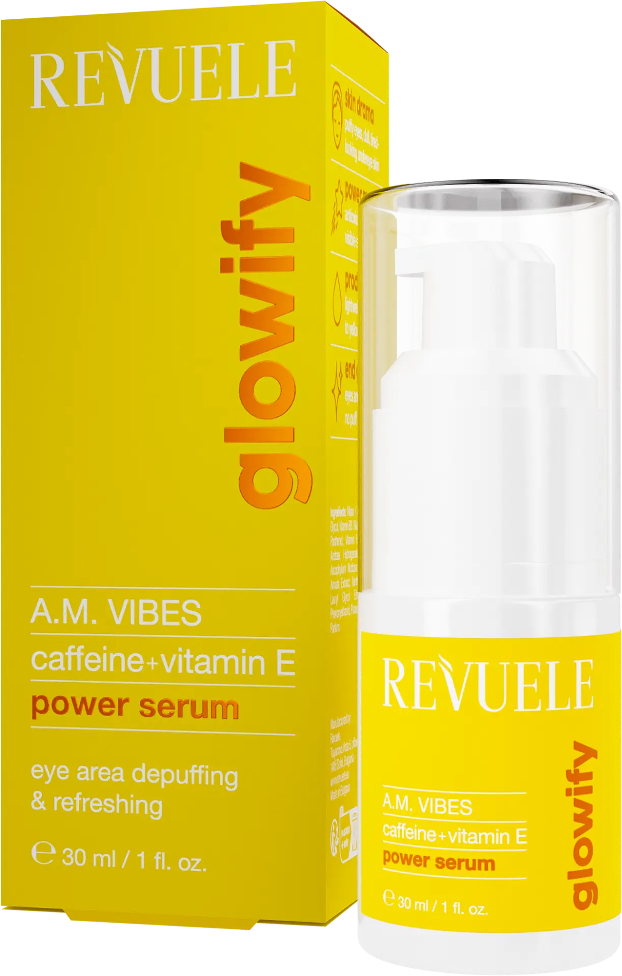 POWER SERUMS A.M. Vibes Power Serum Caffeine + Vitamin E — packshot
