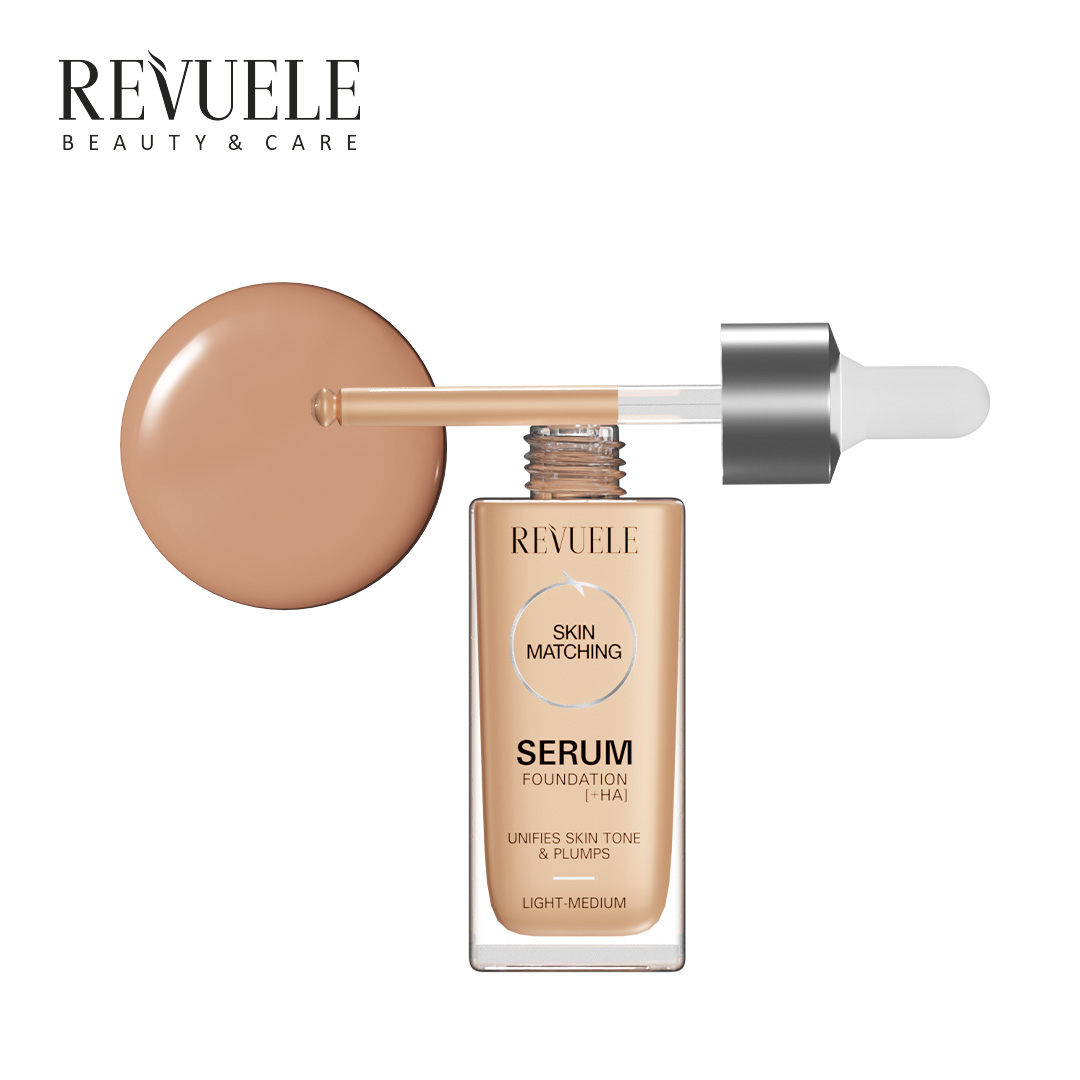SERUM FOUNDATION [+HA] Light-Medium — packshot in use